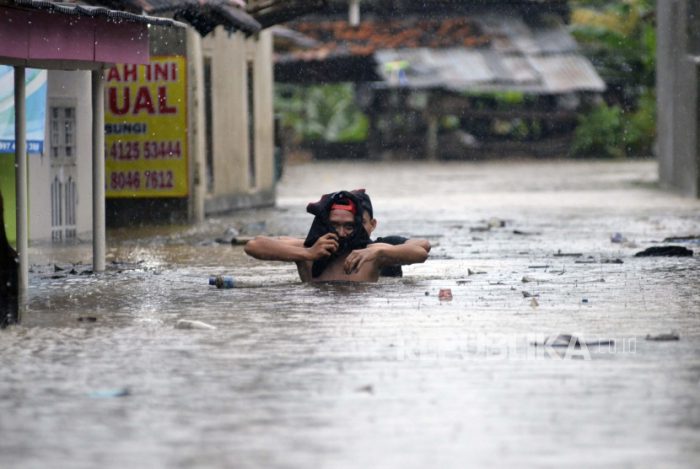 Banjir di Bandar Lampung | Republika